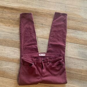 Madewell skinny skinny pants